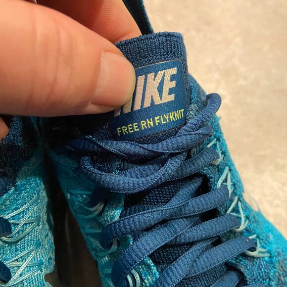 Nike Free RN Flyknit Training Shoes - Size 8 - Picture 6 of 8